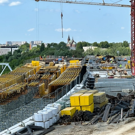 Rzeszów - Nowe zdjęcia z budowy Wisłokostrady [czerwiec 2025] - fot 33