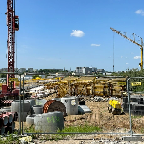 Rzeszów - Nowe zdjęcia z budowy Wisłokostrady [czerwiec 2025] - fot 4