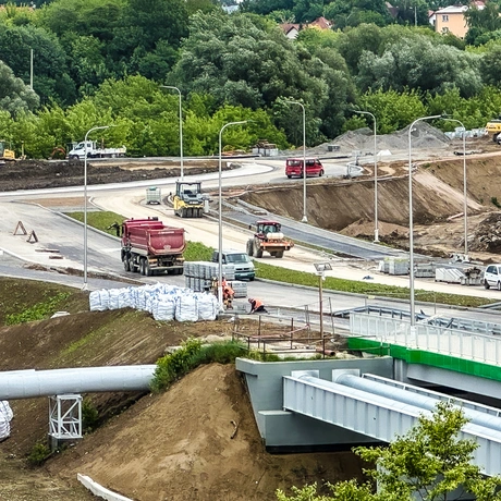 Rzeszów - Nowe zdjęcia z budowy Wisłokostrady [czerwiec 2025] - fot 35