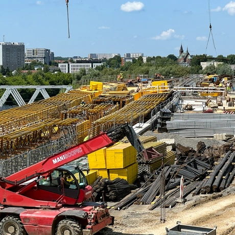 Rzeszów - Nowe zdjęcia z budowy Wisłokostrady [czerwiec 2025] - fot 42