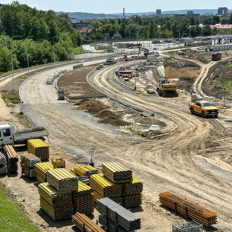 Rzeszów - Nowe zdjęcia z budowy Wisłokostrady [czerwiec 2025] - fot 2