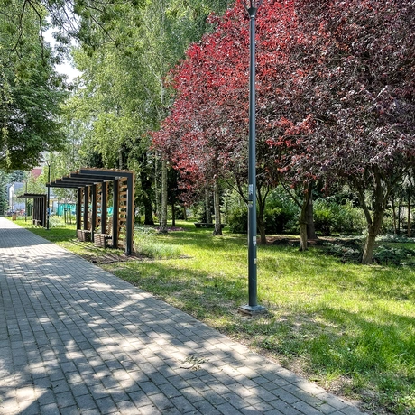 Rzeszów - Wiosna w parku dla seniorów przy ul. Staszica - fot 2