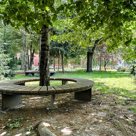 Rzeszów - Wiosna w parku dla seniorów przy ul. Staszica - fot 16