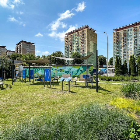 Rzeszów - Wiosna w parku dla seniorów przy ul. Staszica - fot 19