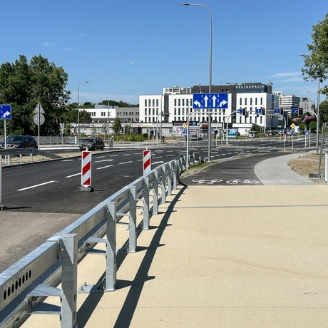 Rzeszów - Zakończony I etap Wisłkostrady: nowy Most Załęski i nowe rondo - fot 53