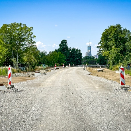Rzeszów - Budowa połączenia al. Krzyżanowskiego z ul. Wieniawskiego [lipiec 2025] - fot 20