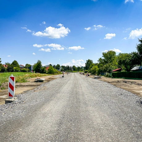 Rzeszów - Budowa połączenia al. Krzyżanowskiego z ul. Wieniawskiego [lipiec 2025] - fot 15