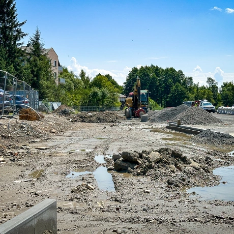 Rzeszów - Budowa połączenia al. Krzyżanowskiego z ul. Wieniawskiego [lipiec 2025] - fot 38