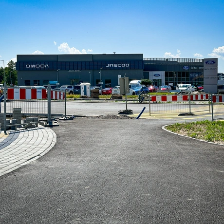 Rzeszów - Budowa połączenia al. Krzyżanowskiego z ul. Wieniawskiego [lipiec 2025] - fot 30