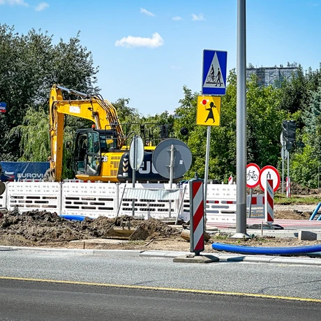 Rzeszów - Budowa połączenia al. Krzyżanowskiego z ul. Wieniawskiego [lipiec 2025] - fot 23