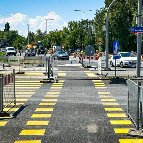 Rzeszów - Budowa połączenia al. Krzyżanowskiego z ul. Wieniawskiego [lipiec 2025] - fot 33