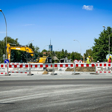 Rzeszów - Budowa połączenia al. Krzyżanowskiego z ul. Wieniawskiego [lipiec 2025] - fot 29