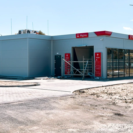 Rzeszów - Budowa nowej stacji benzynowej w Rzeszowie [lipiec 2025] - fot 6