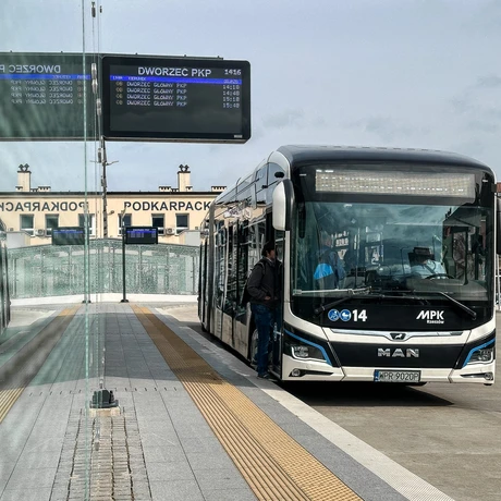 Rzeszów - Testy autobusu miejskiego MAN Lion's City 18E na ulicach Rzeszowa - fot 35