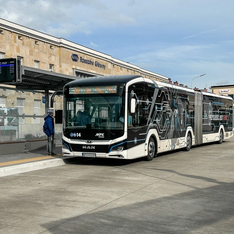 Rzeszów - Testy autobusu miejskiego MAN Lion's City 18E na ulicach Rzeszowa - fot 30