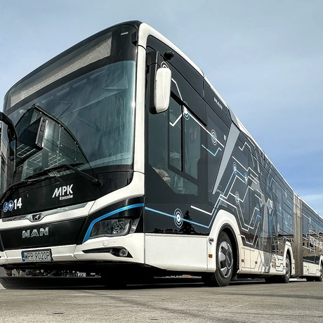 Rzeszów - Testy autobusu miejskiego MAN Lion's City 18E na ulicach Rzeszowa - fot 19