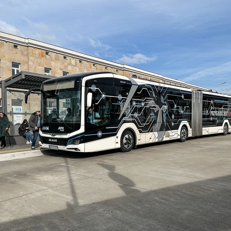 Rzeszów - Testy autobusu miejskiego MAN Lion's City 18E na ulicach Rzeszowa - fot 8