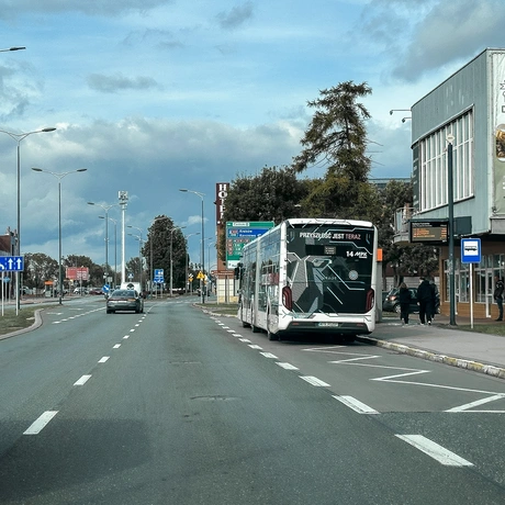 Rzeszów - Testy autobusu miejskiego MAN Lion's City 18E na ulicach Rzeszowa - fot 4