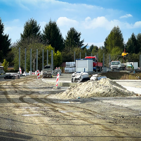 Rzeszów - Budowa połączenia al. Krzyżanowskiego z ul. Wieniawskiego [październik 2025] - fot 30