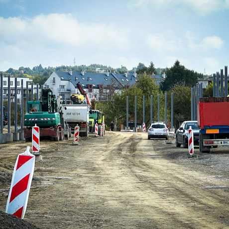 Rzeszów - Budowa połączenia al. Krzyżanowskiego z ul. Wieniawskiego [październik 2025] - fot 31