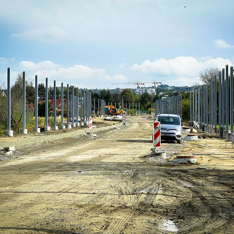 Rzeszów - Budowa połączenia al. Krzyżanowskiego z ul. Wieniawskiego [październik 2025] - fot 28