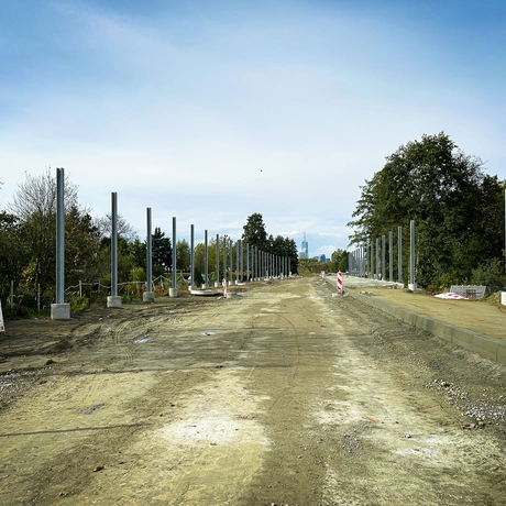 Rzeszów - Budowa połączenia al. Krzyżanowskiego z ul. Wieniawskiego [październik 2025] - fot 26