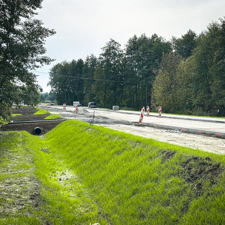 Rzeszów - Budowa połączenia al. Krzyżanowskiego z ul. Wieniawskiego [październik 2025] - fot 2