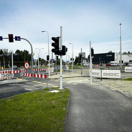 Rzeszów - Budowa połączenia al. Krzyżanowskiego z ul. Wieniawskiego [październik 2025] - fot 14