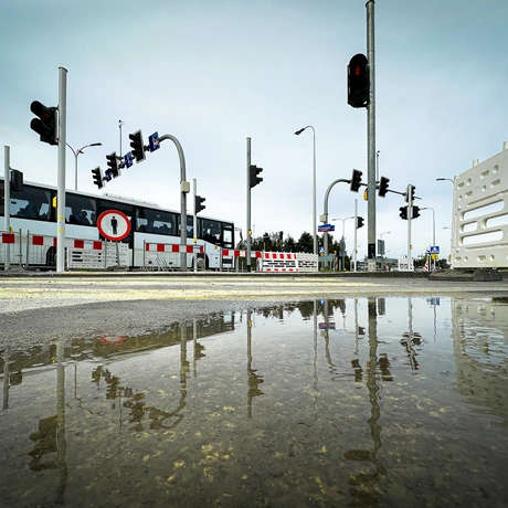 Rzeszów - Budowa połączenia al. Krzyżanowskiego z ul. Wieniawskiego [październik 2025] - fot 23