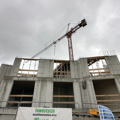 Rzeszów - Budowa budynku mieszkalnego Capital Towers Boutique [październik 2025] - fot 14