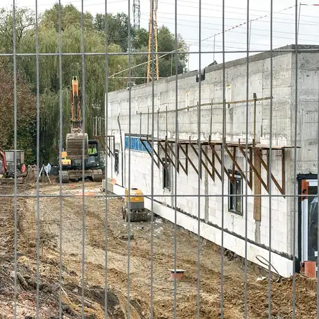 Rzeszów - Budowa restauracji McDonald's przy ul. Dębickiej w Rzeszowie [październik 2025] - fot 2