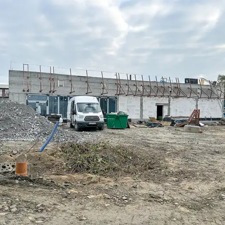 Rzeszów - Budowa restauracji McDonald's przy ul. Dębickiej w Rzeszowie [październik 2025] - fot 6