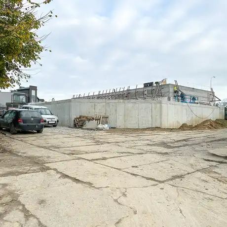 Rzeszów - Budowa restauracji McDonald's przy ul. Dębickiej w Rzeszowie [październik 2025] - fot 7