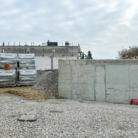 Rzeszów - Budowa restauracji McDonald's przy ul. Dębickiej w Rzeszowie [październik 2025] - fot 8