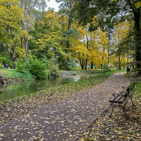 Rzeszów - Jesień w parku im. Władysława Szafera - fot 42