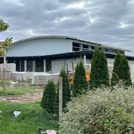 Rzeszów - Budowa Podkarpackiego Centrum Sportu Akademickiego [październik 2025] - fot 11