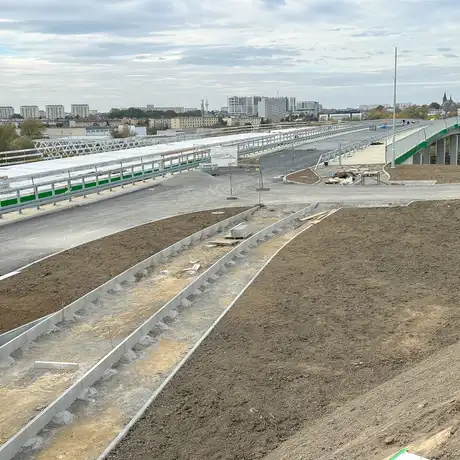 Rzeszów - Wisłokostrada - nowe zdjęcia z budowy [październik 2025] - fot 4