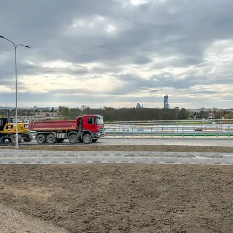 Rzeszów - Wisłokostrada - nowe zdjęcia z budowy [październik 2025] - fot 5
