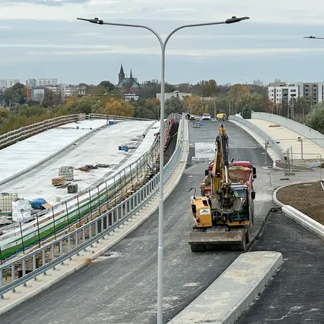 Rzeszów - Wisłokostrada - nowe zdjęcia z budowy [październik 2025] - fot 2
