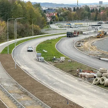 Rzeszów - Wisłokostrada - nowe zdjęcia z budowy [październik 2025] - fot 8