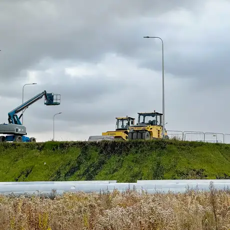 Rzeszów - Wisłokostrada - nowe zdjęcia z budowy [październik 2025] - fot 9
