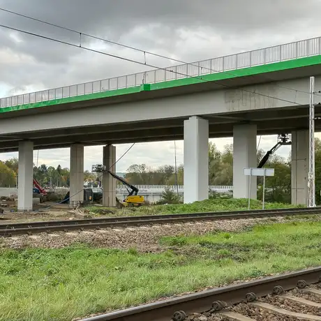 Rzeszów - Wisłokostrada - nowe zdjęcia z budowy [październik 2025] - fot 11