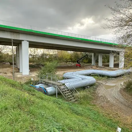 Rzeszów - Wisłokostrada - nowe zdjęcia z budowy [październik 2025] - fot 12