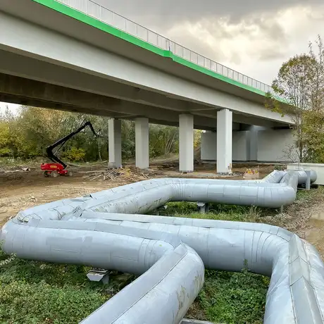 Rzeszów - Wisłokostrada - nowe zdjęcia z budowy [październik 2025] - fot 15