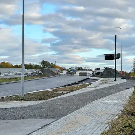 Rzeszów - Wisłokostrada - nowe zdjęcia z budowy [październik 2025] - fot 16