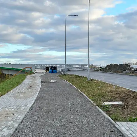 Rzeszów - Wisłokostrada - nowe zdjęcia z budowy [październik 2025] - fot 17