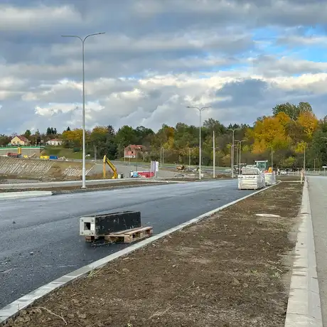 Rzeszów - Wisłokostrada - nowe zdjęcia z budowy [październik 2025] - fot 21