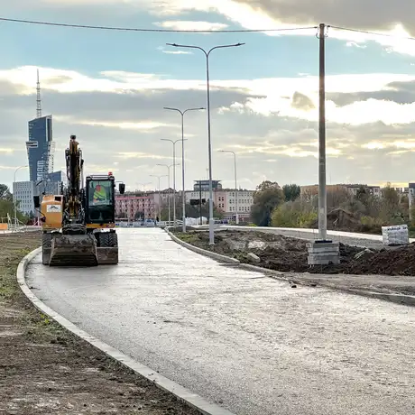 Rzeszów - Wisłokostrada - nowe zdjęcia z budowy [październik 2025] - fot 24