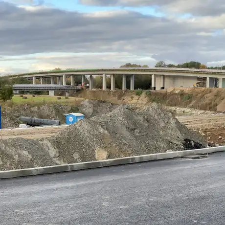 Rzeszów - Wisłokostrada - nowe zdjęcia z budowy [październik 2025] - fot 25