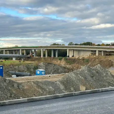 Rzeszów - Wisłokostrada - nowe zdjęcia z budowy [październik 2025] - fot 28